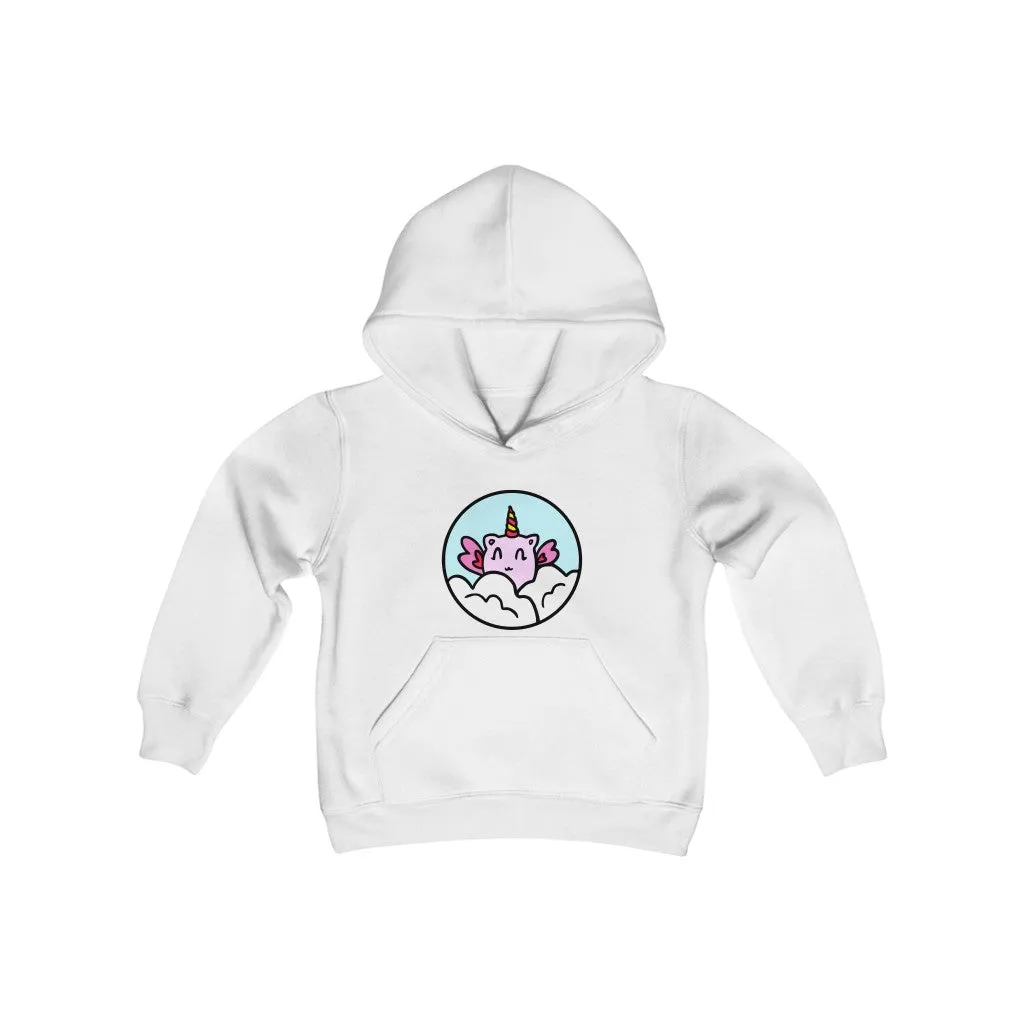 Mrs. Unicorn youth heavy blend hooded sweatshirt