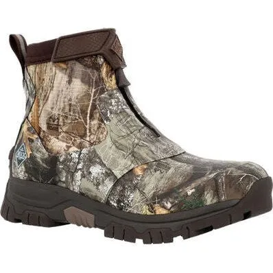 Muck Men's Realtree Edge Waterproof Apex Mid Zip Ankle Boot Realtree MAXZMEG