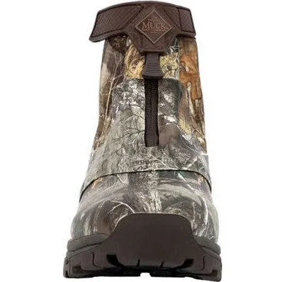 Muck Men's Realtree Edge Waterproof Apex Mid Zip Ankle Boot Realtree MAXZMEG
