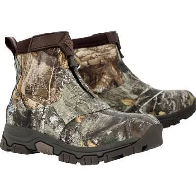 Muck Men's Realtree Edge Waterproof Apex Mid Zip Ankle Boot Realtree MAXZMEG
