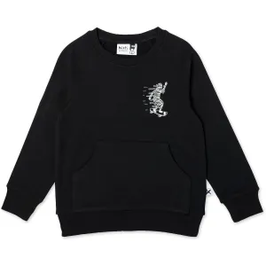 Mummy Skater Furry Crew - Black