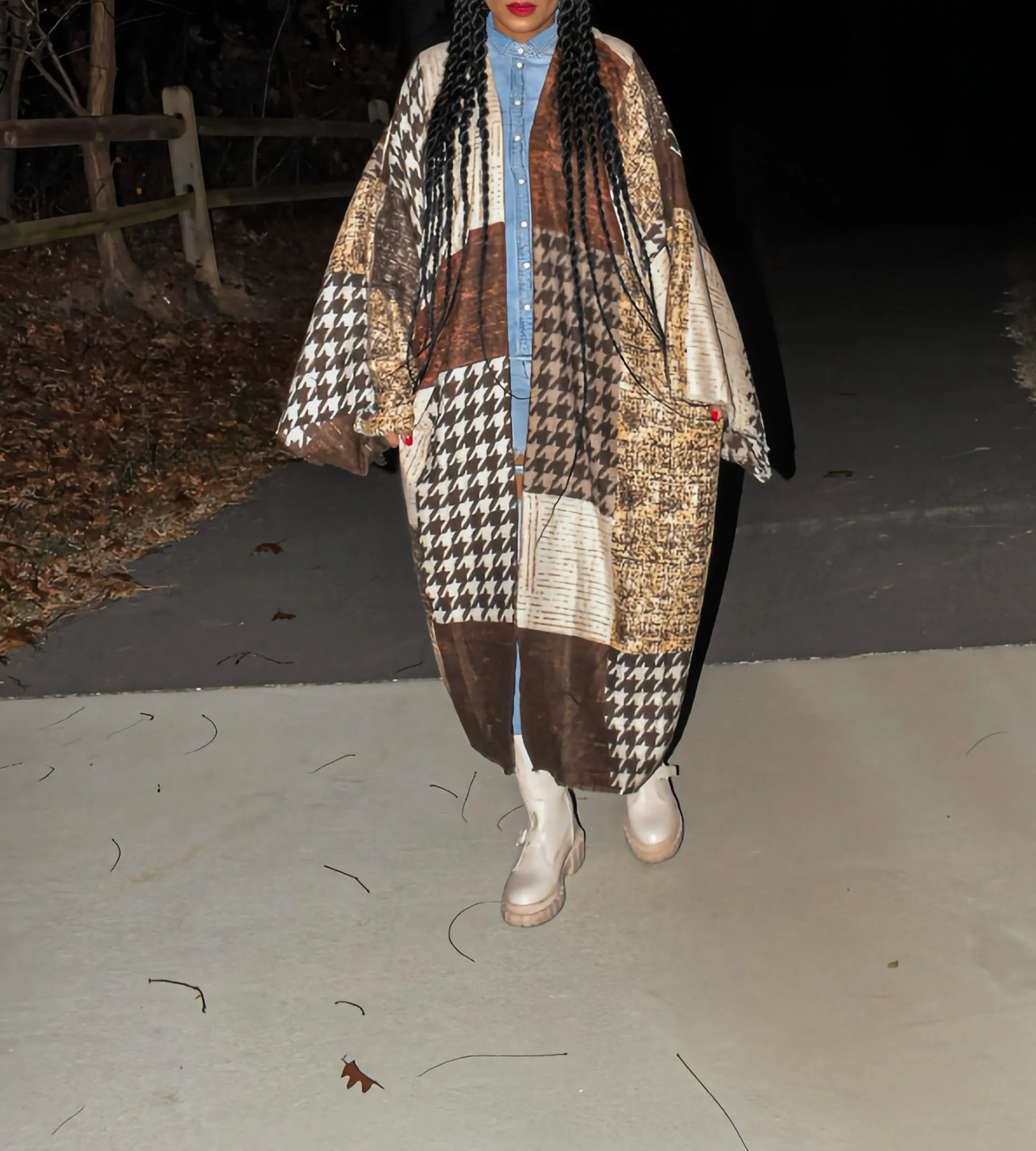 Naomi Patchwork Cardigan