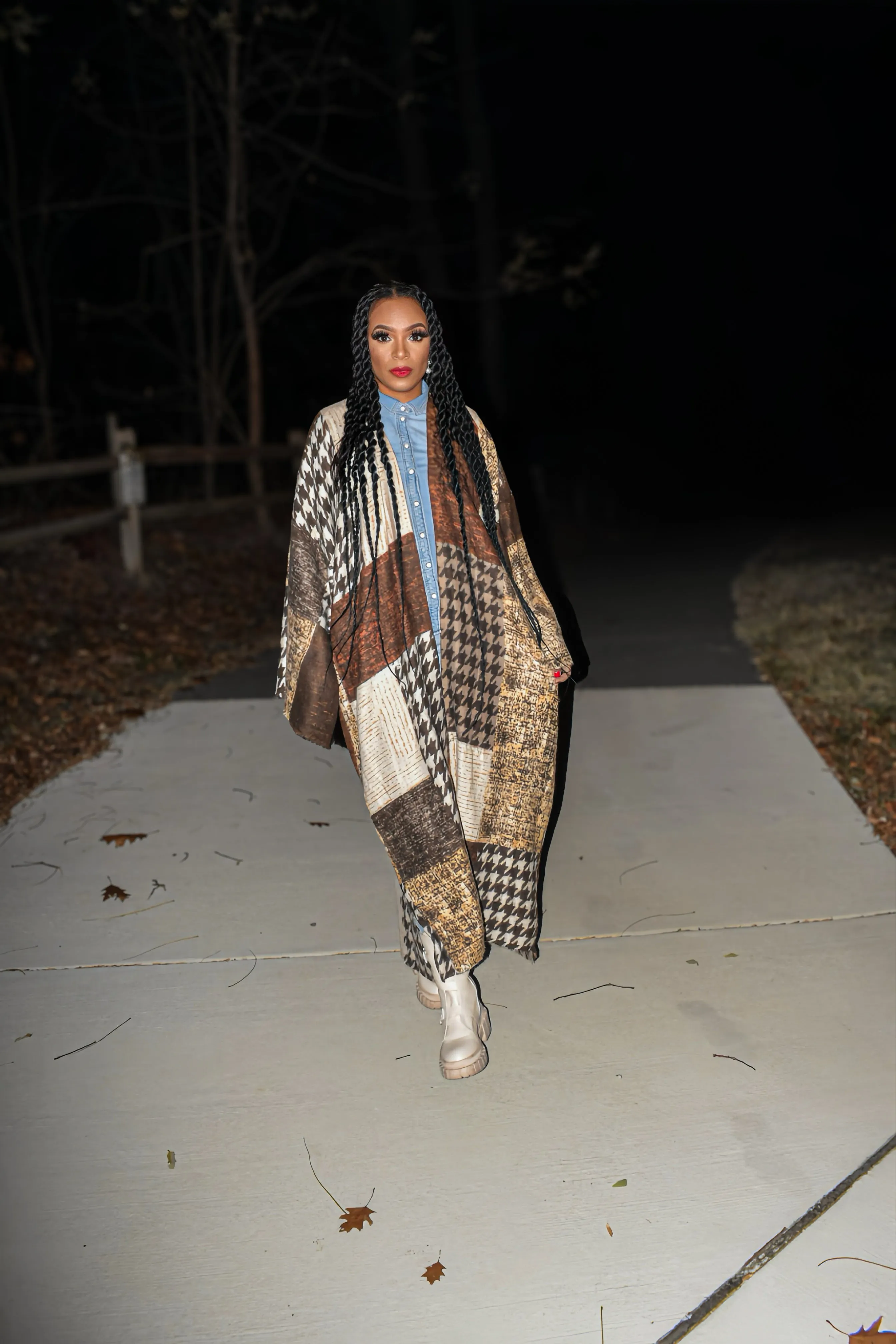 Naomi Patchwork Cardigan