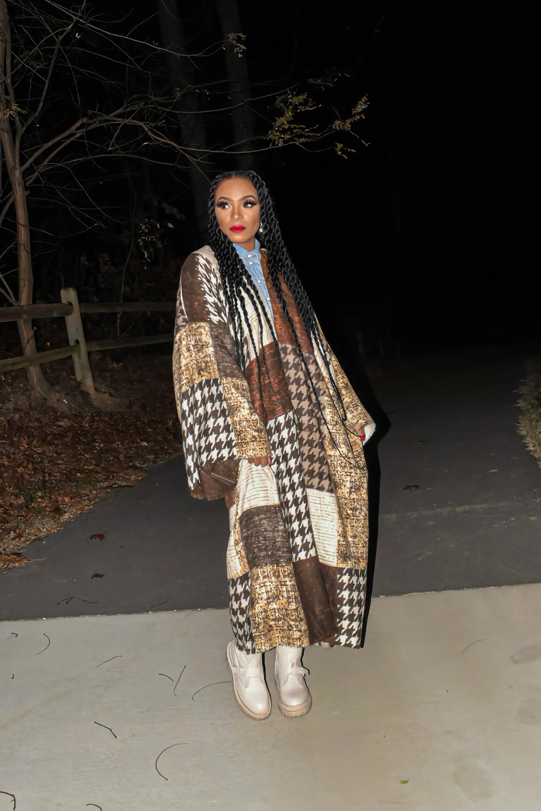Naomi Patchwork Cardigan