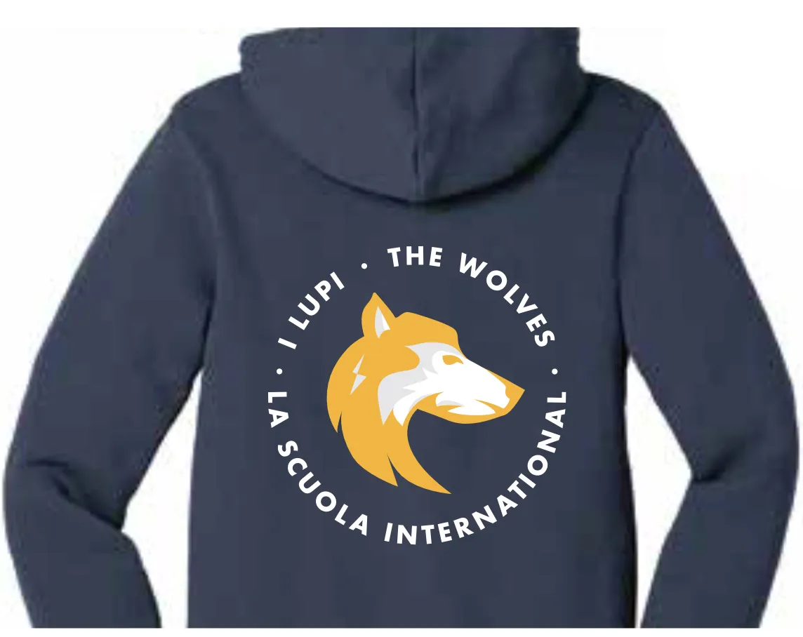NEW Adult I Lupi Zip Hoodie