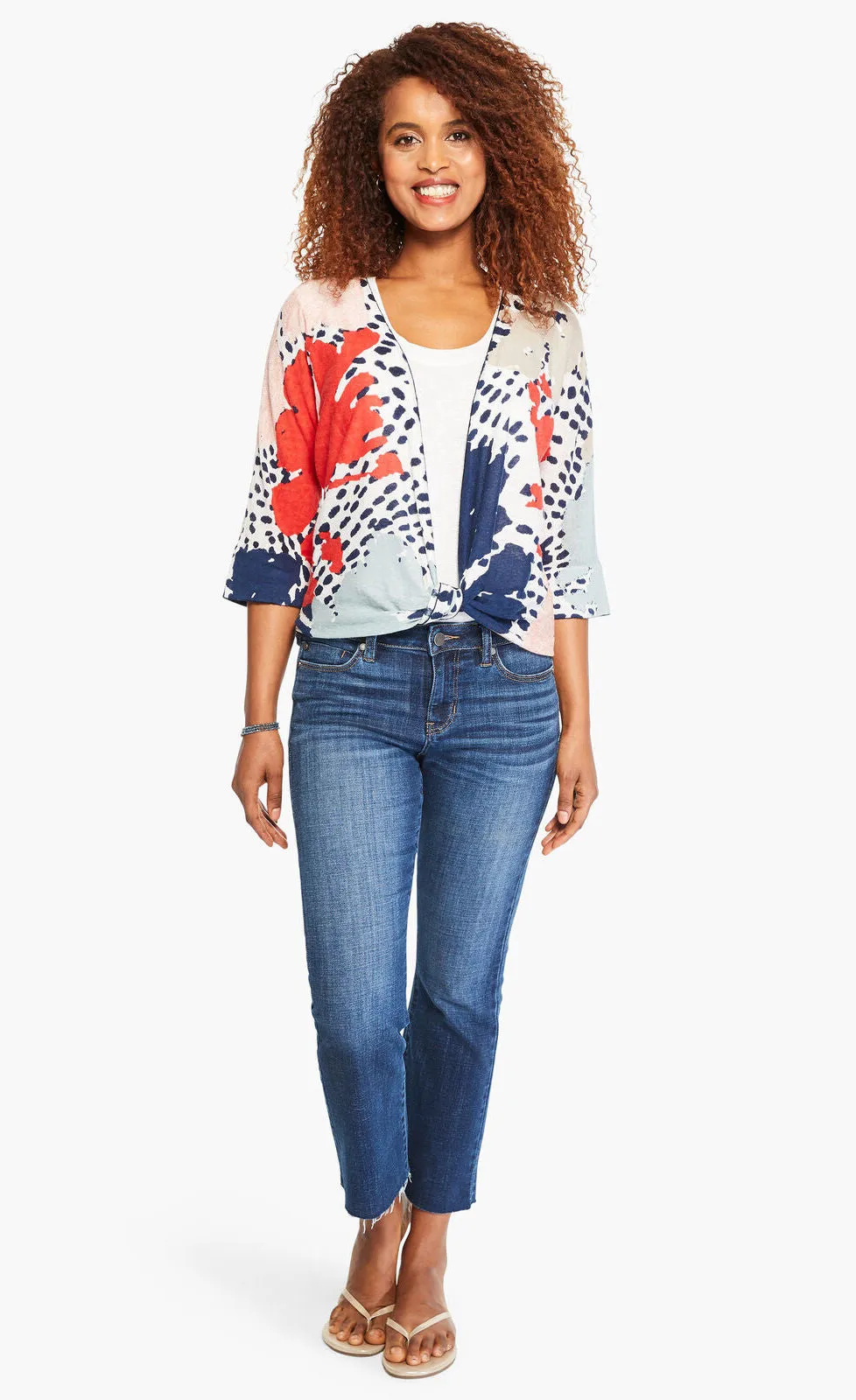 NIc Zoe Art Scene 4-Way Cardigan