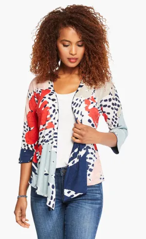 NIc Zoe Art Scene 4-Way Cardigan