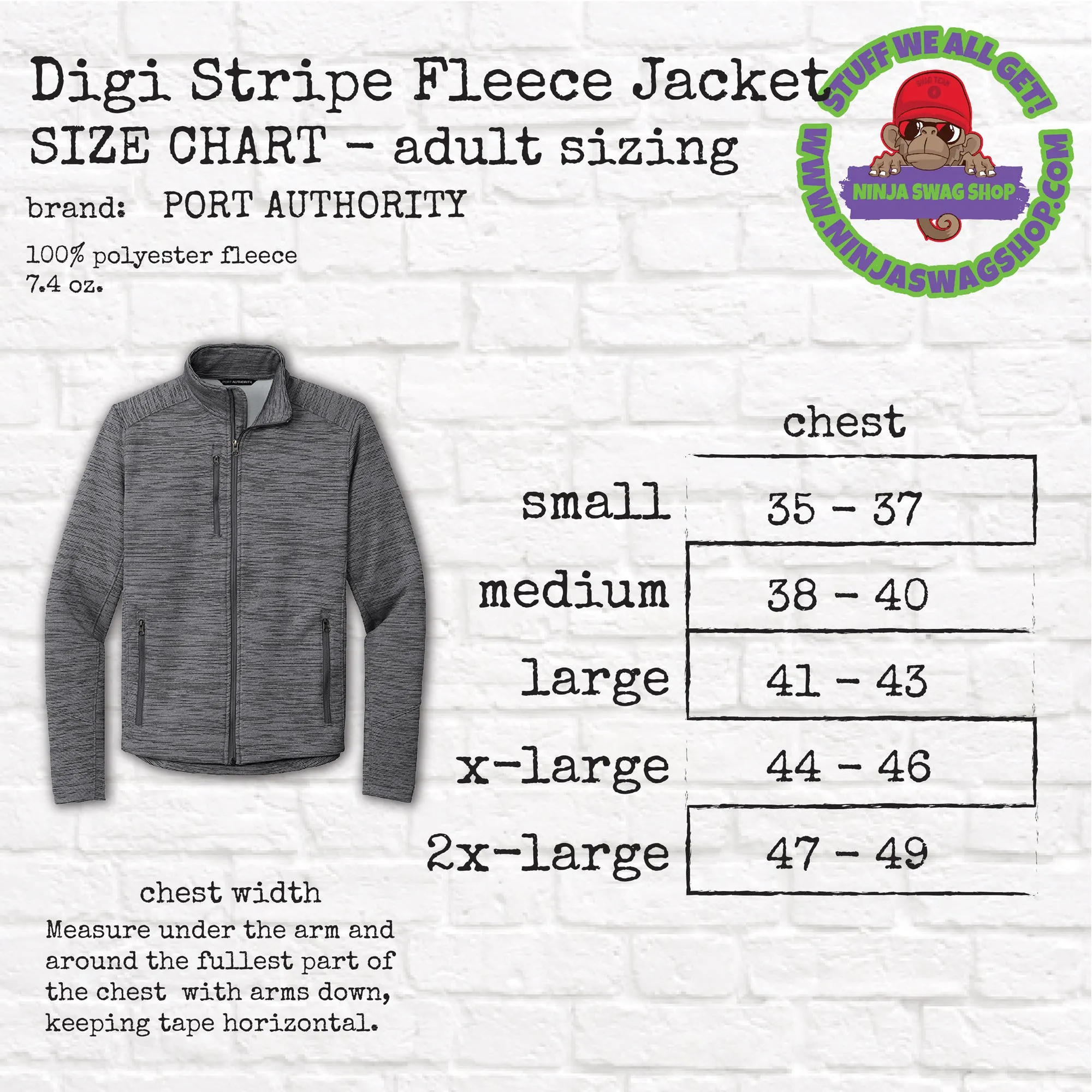 Ninja Nation Arena Digi Stripe Fleece Jackets