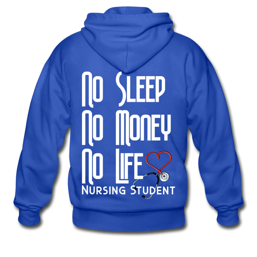 Nursing Student Zipper Gildan Heavy Blend Adult Zip Hoodie