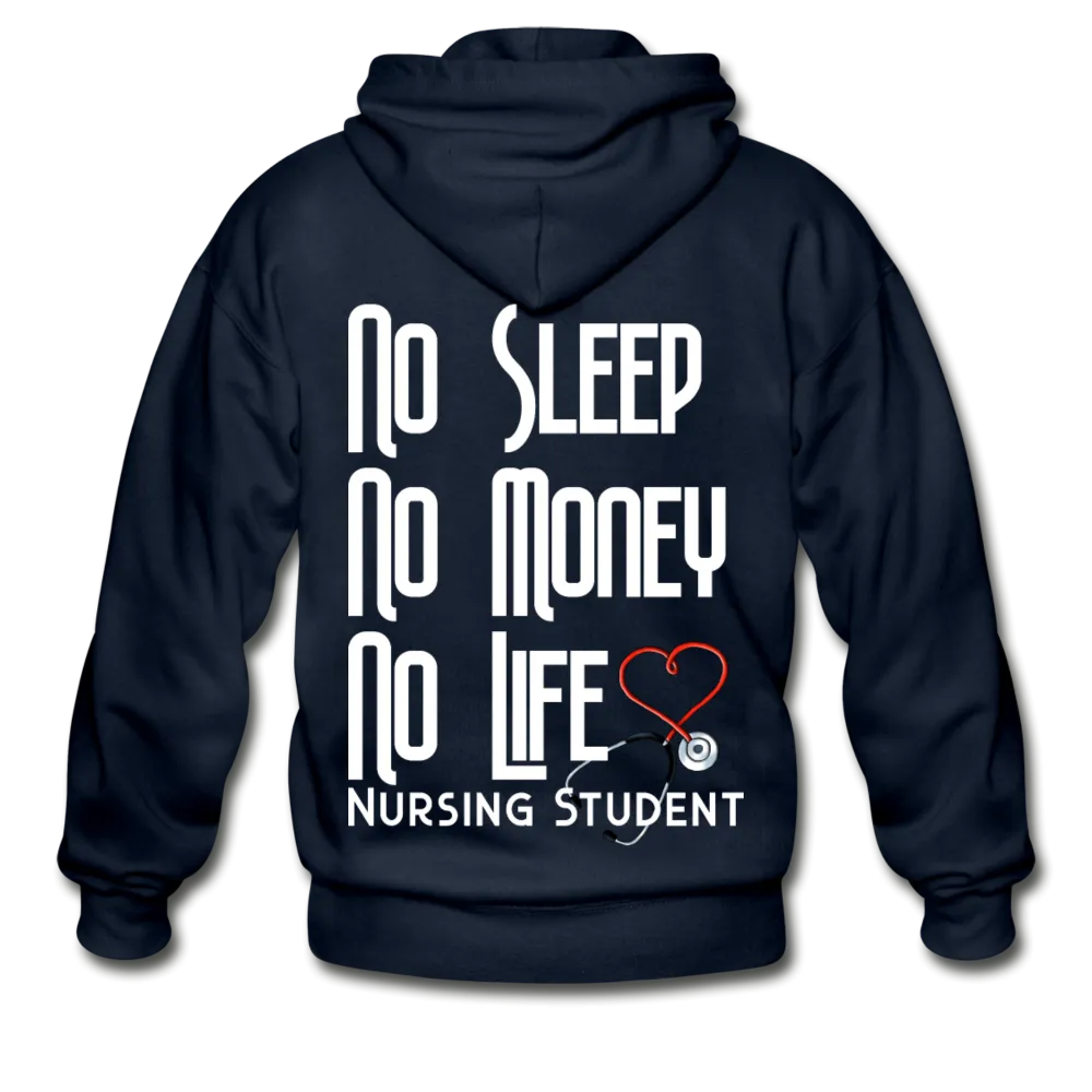 Nursing Student Zipper Gildan Heavy Blend Adult Zip Hoodie