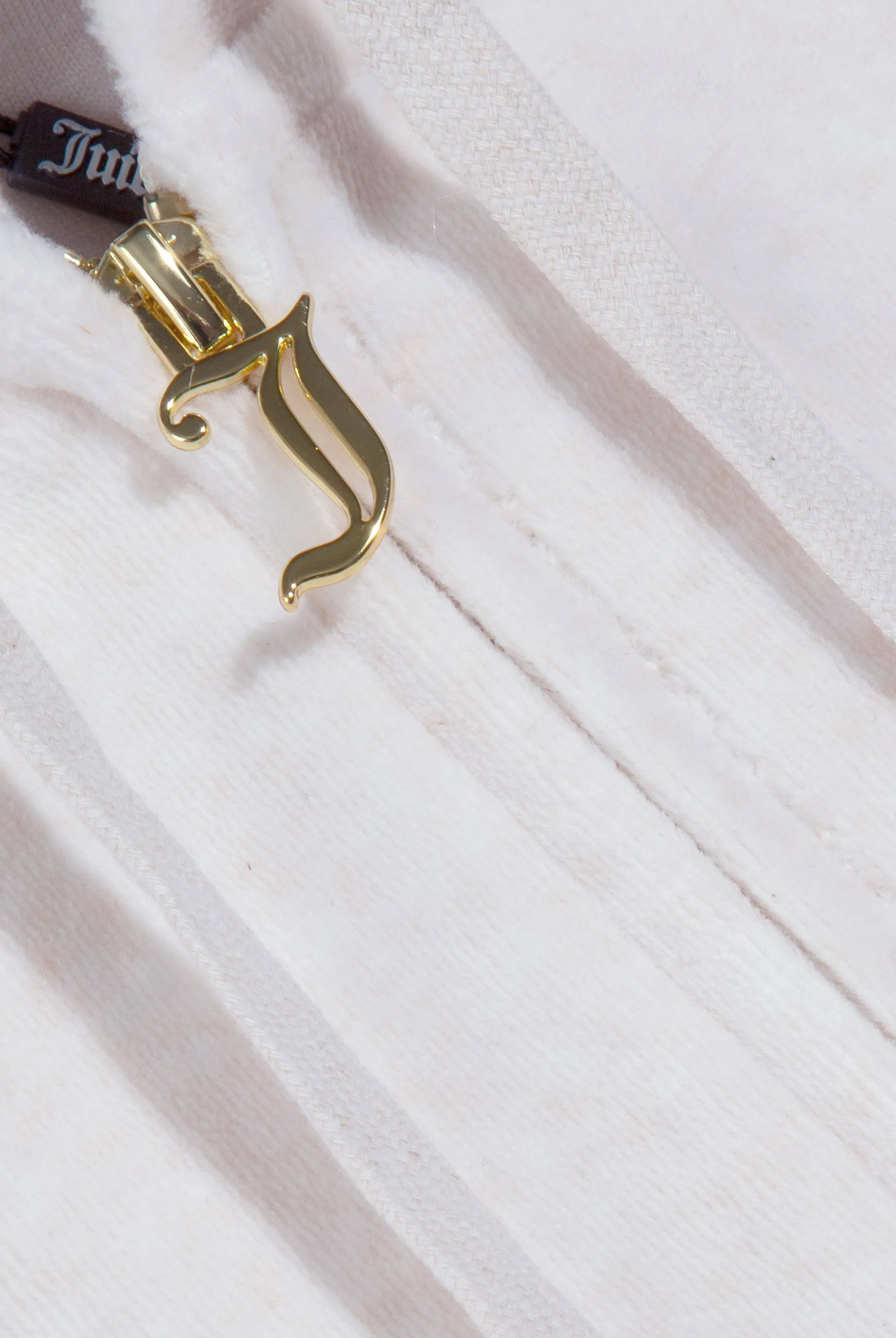 OATMEAL MARL & GOLD COTTON VELOUR ROBERTSON HOODIE
