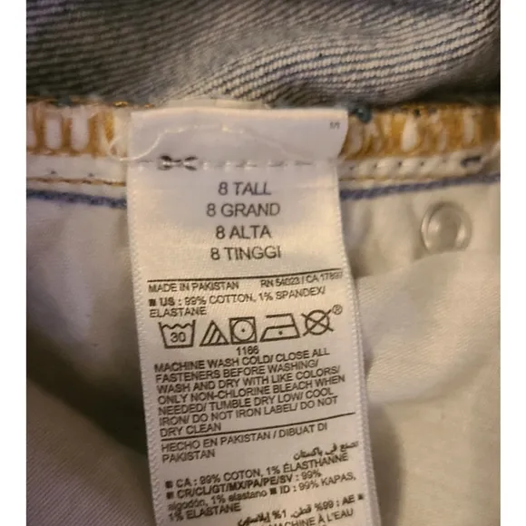 Old Navy Higher High Rise Flare Secret Smooth Pockets Jeans Size 8 Tall