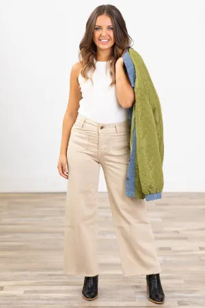 OLD PRODUCT Mica Cropped Wide Leg Jeans