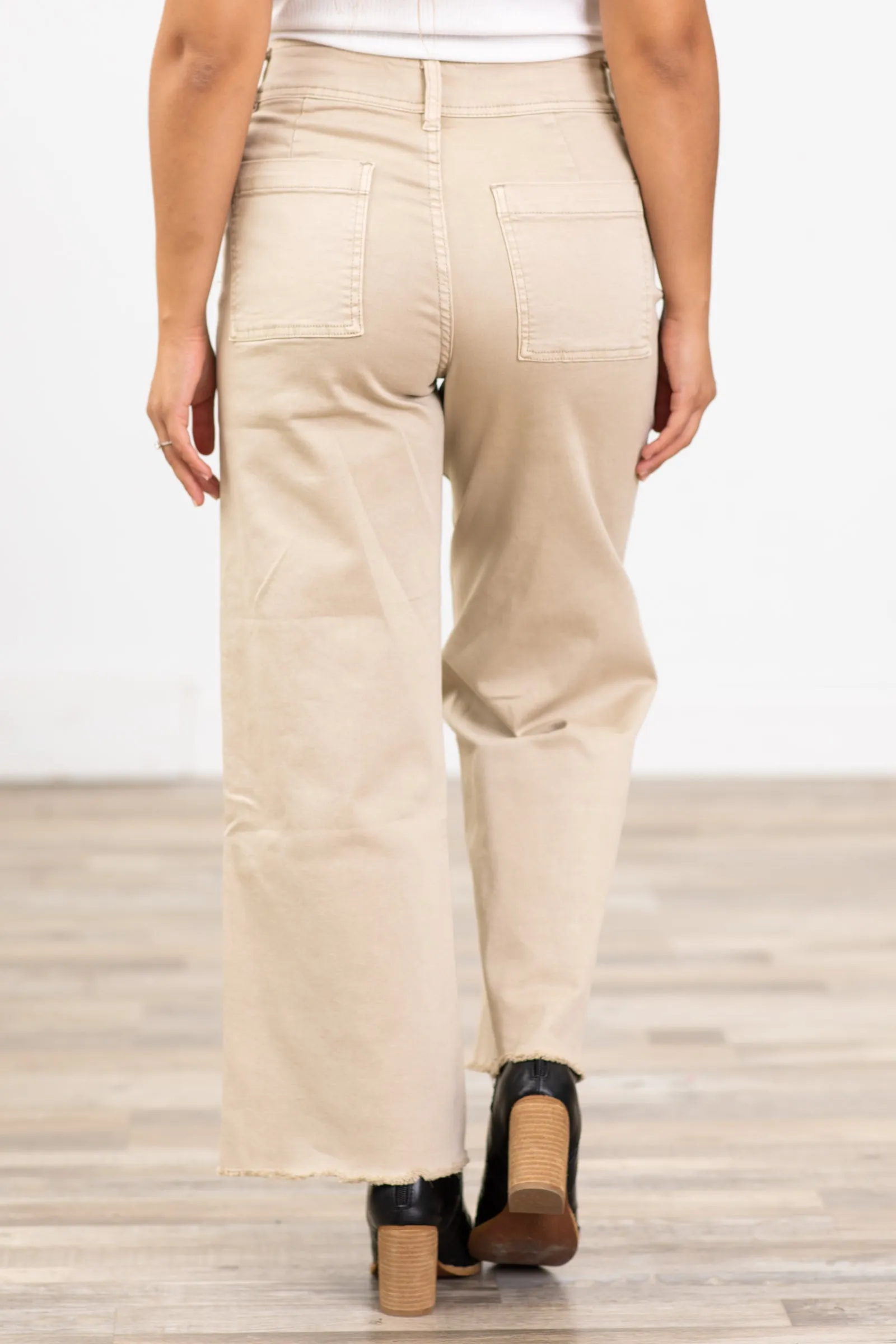 OLD PRODUCT Mica Cropped Wide Leg Jeans