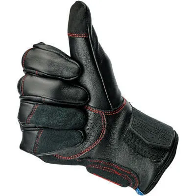 OPEN BOX - Biltwell - Belden Gloves - Redline - XS