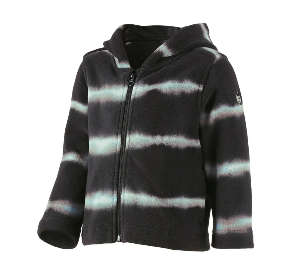 Otr. jakna iz flisa kapuco tie-dye e.s.motion ten