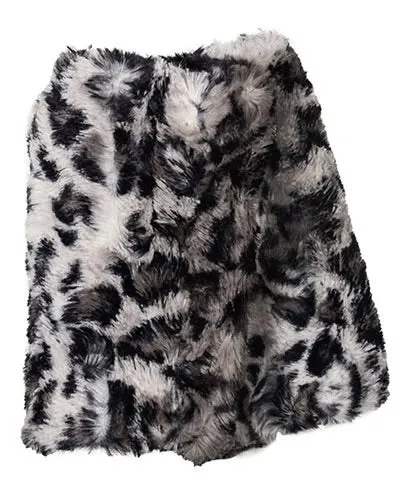 Pandemonium Fingerless Faux Fur Gloves Reversible - Multiple Colors Available
