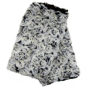 Pandemonium Fingerless Faux Fur Gloves Reversible - Multiple Colors Available
