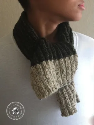 PATTERN Harvest Twist Muffler/Scarf