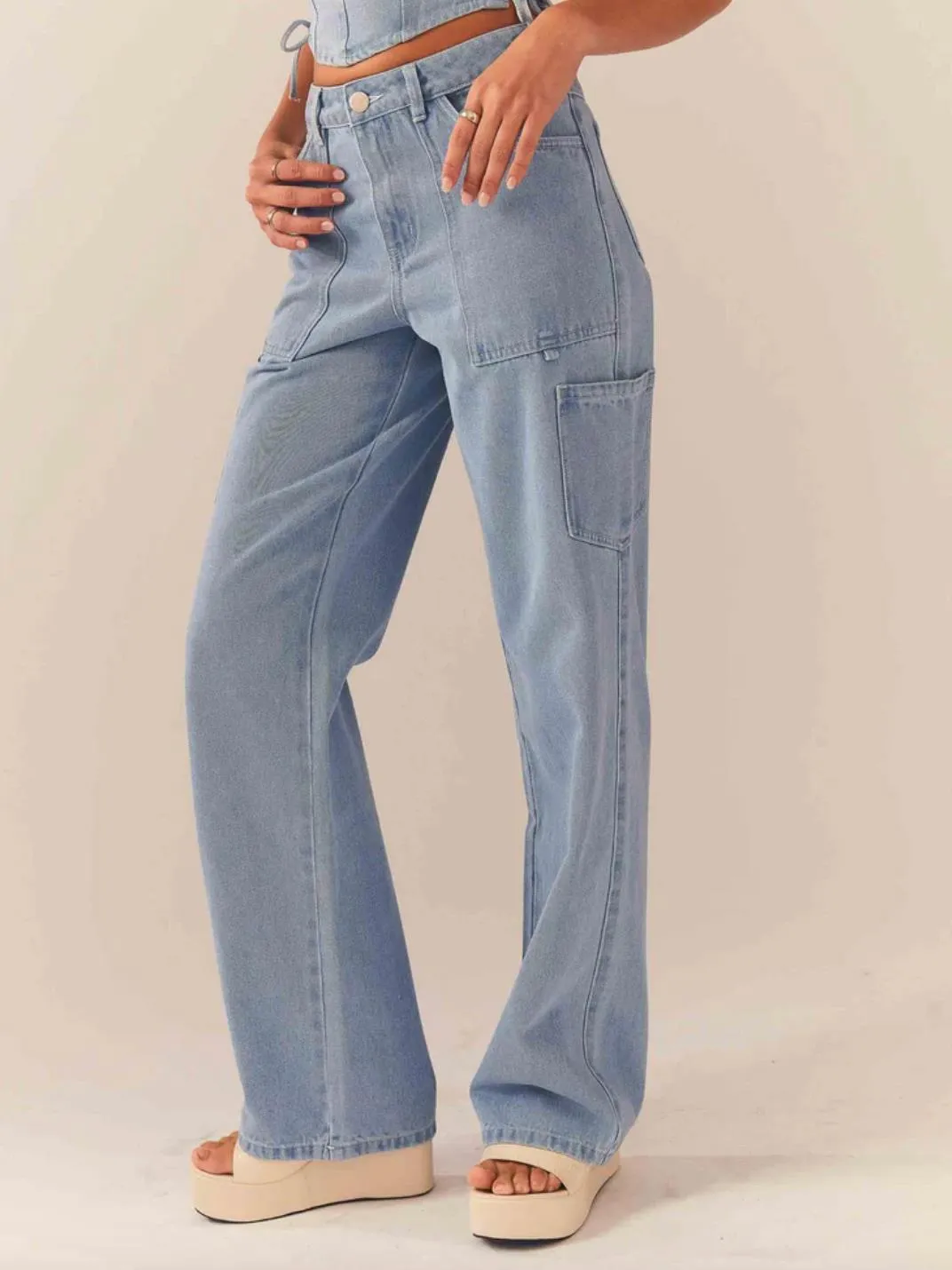 Pepppermayo Backstage Pass Denim Low rise Jeans Size 14 (New)
