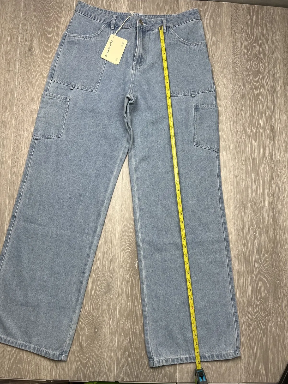 Pepppermayo Backstage Pass Denim Low rise Jeans Size 14 (New)