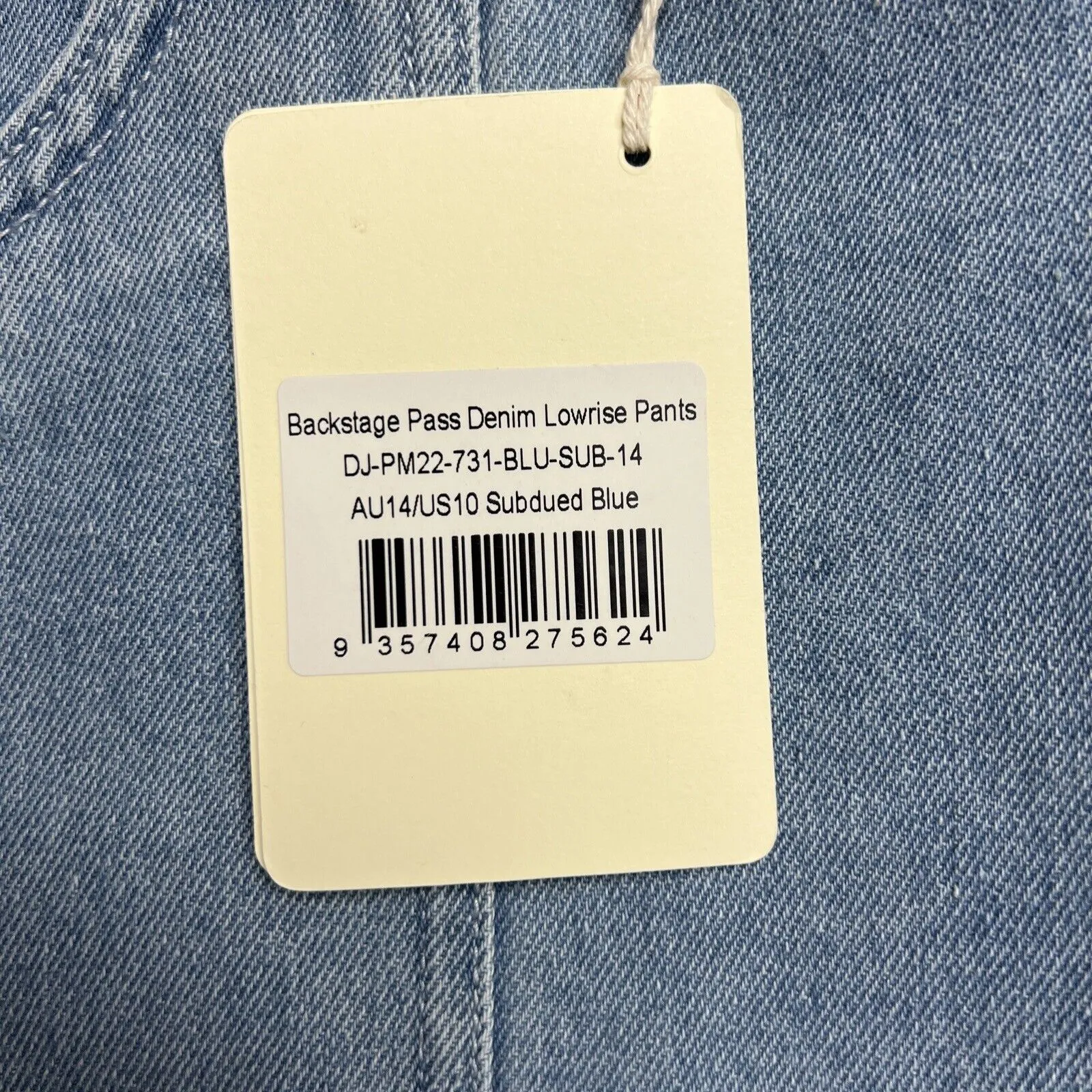 Pepppermayo Backstage Pass Denim Low rise Jeans Size 14 (New)