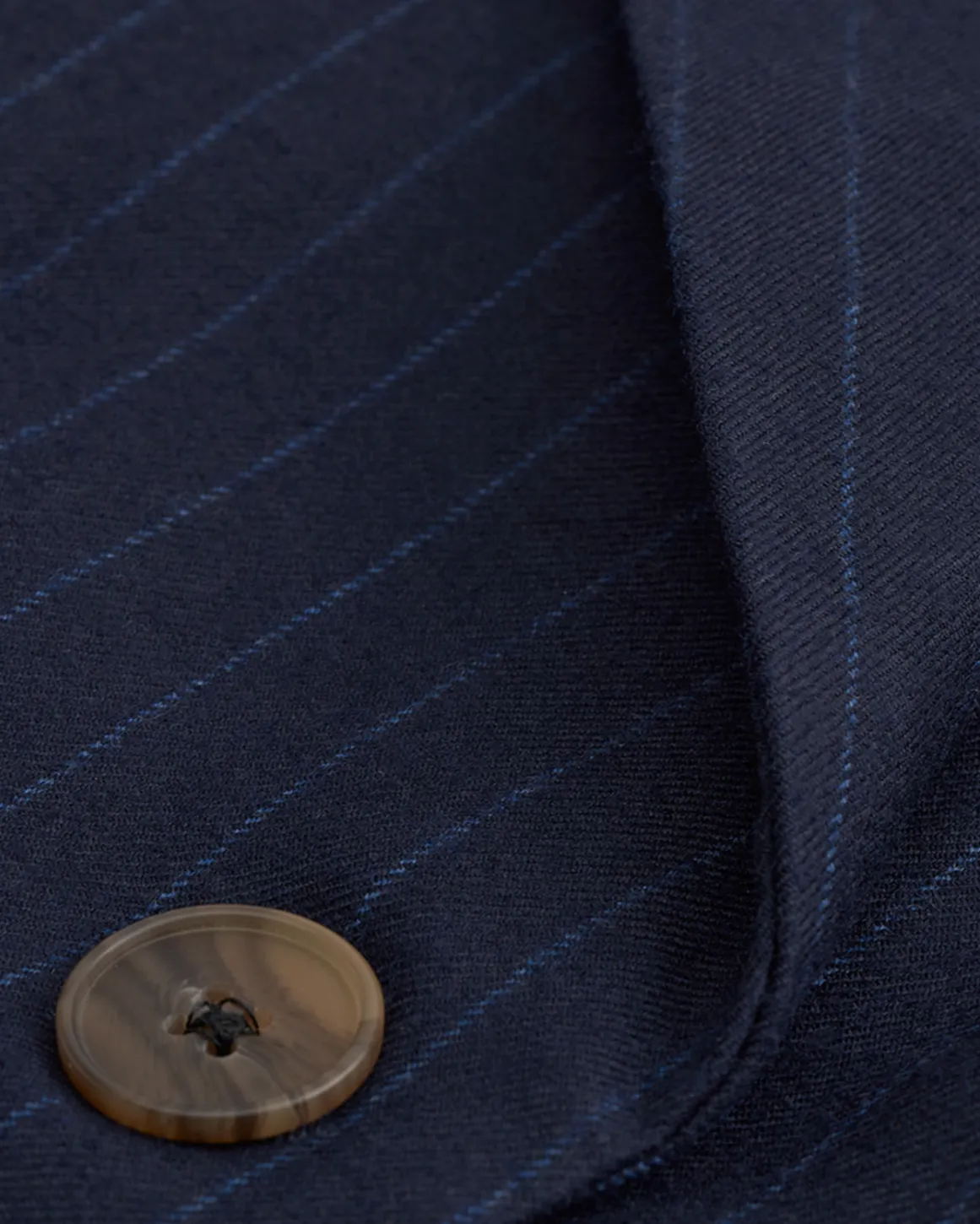 Pinstripe Blazer | Soft Goat