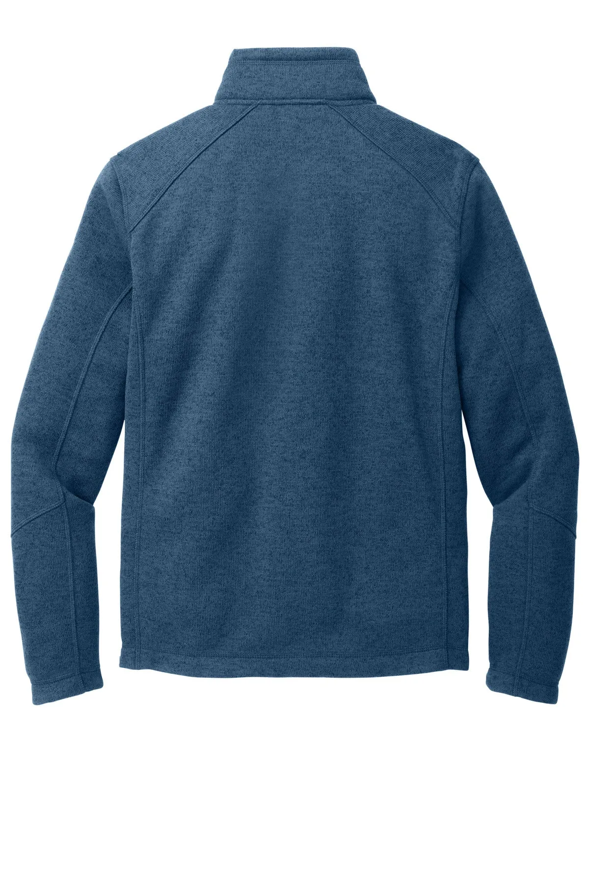 Port Authority Arc Sweater Fleece Jacket F428 Insignia Blue Heather