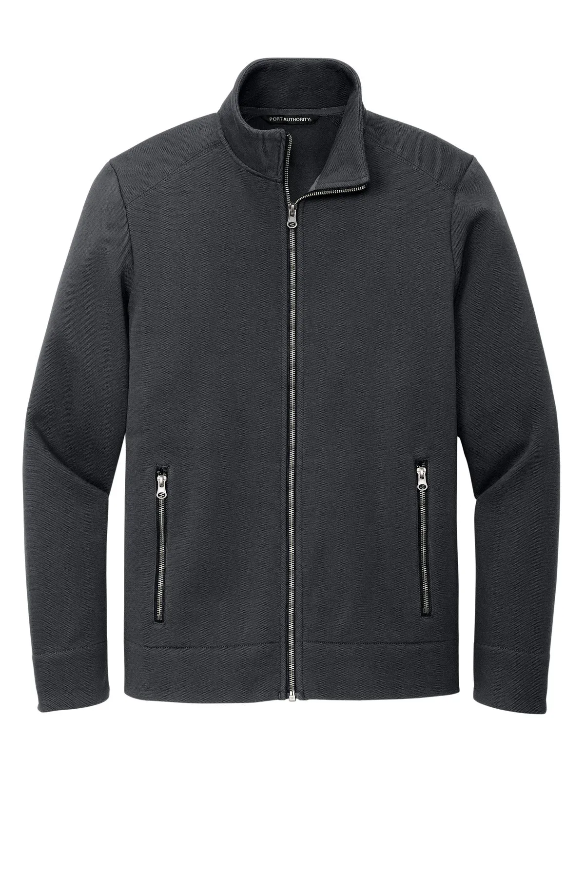 Port Authority Network Fleece Jacket F422 Charcoal