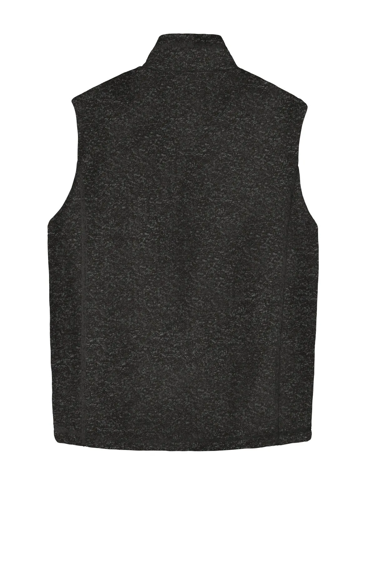 Port Authority  Sweater Fleece Vest F236 Black Heather