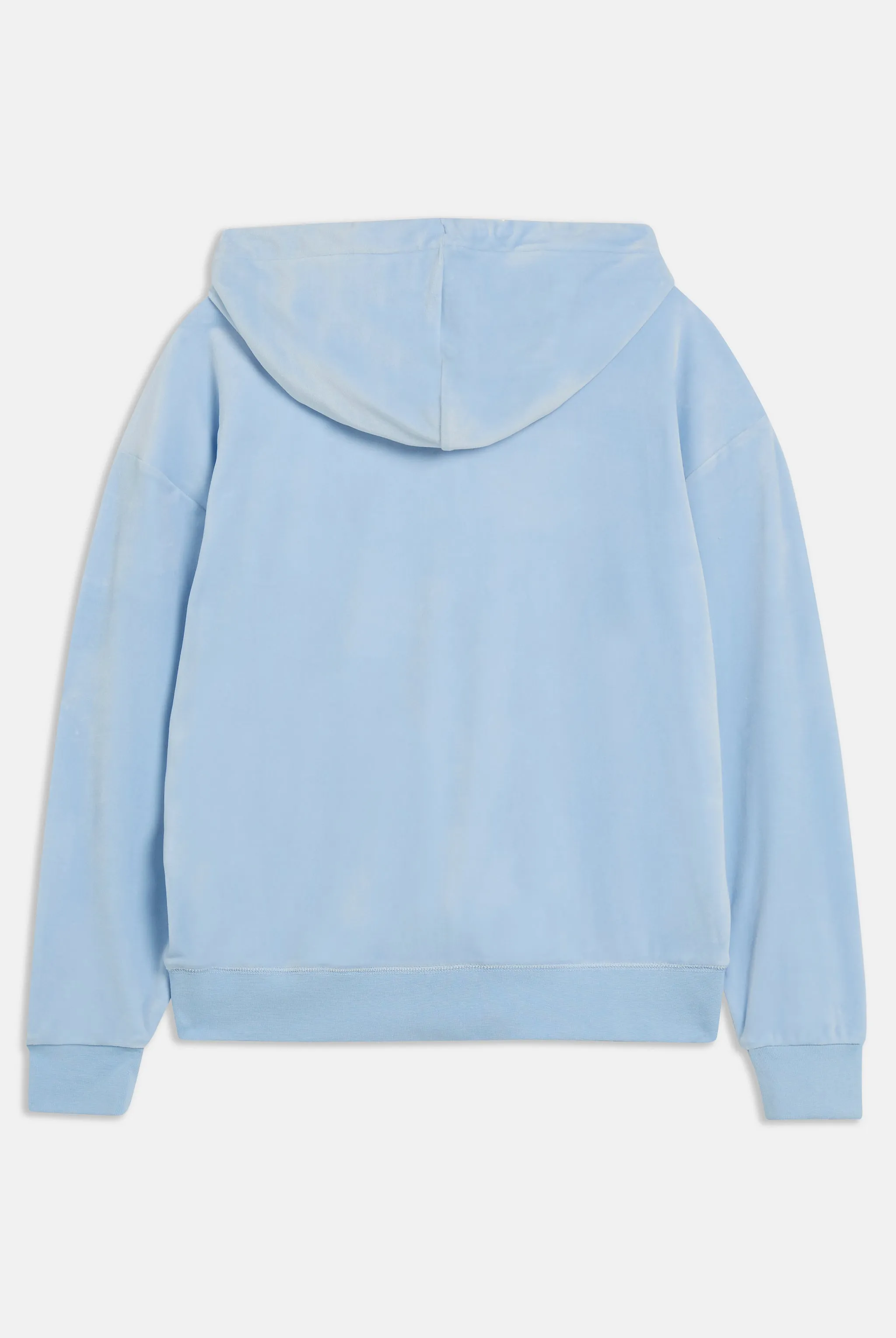 POWDER BLUE CLASSIC VELOUR OVERSIZED HOODIE