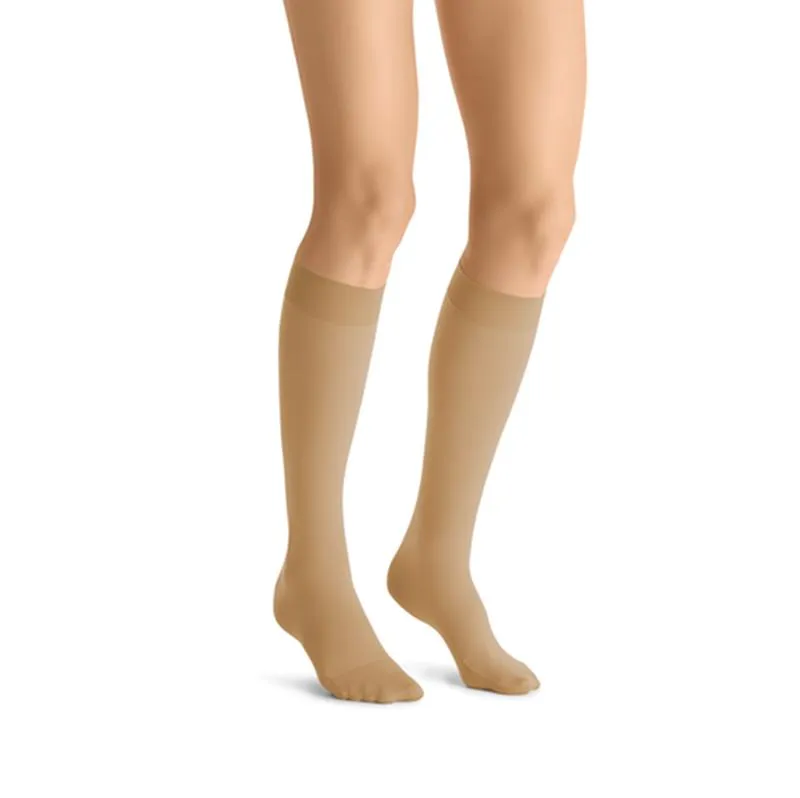 PR/1 JOBST OPAQUE SOFTFIT WOMEN, KNEE HIGH, 20-30MMHG, LARGE, HONEY, CLOSED TOE