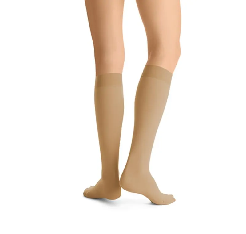 PR/1 JOBST OPAQUE SOFTFIT WOMEN, KNEE HIGH, 20-30MMHG, LARGE, HONEY, CLOSED TOE