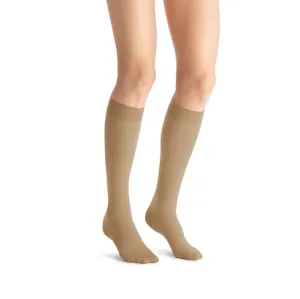 PR/1 JOBST SOFTFIT OPAQUE KNEE HIGH CLOSED TOE, SIZE S, 15-20MMHG, NATURAL