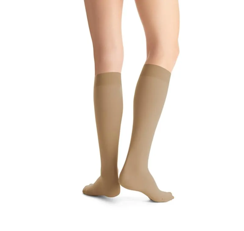 PR/1 JOBST SOFTFIT OPAQUE KNEE HIGH CLOSED TOE, SIZE S, 15-20MMHG, NATURAL