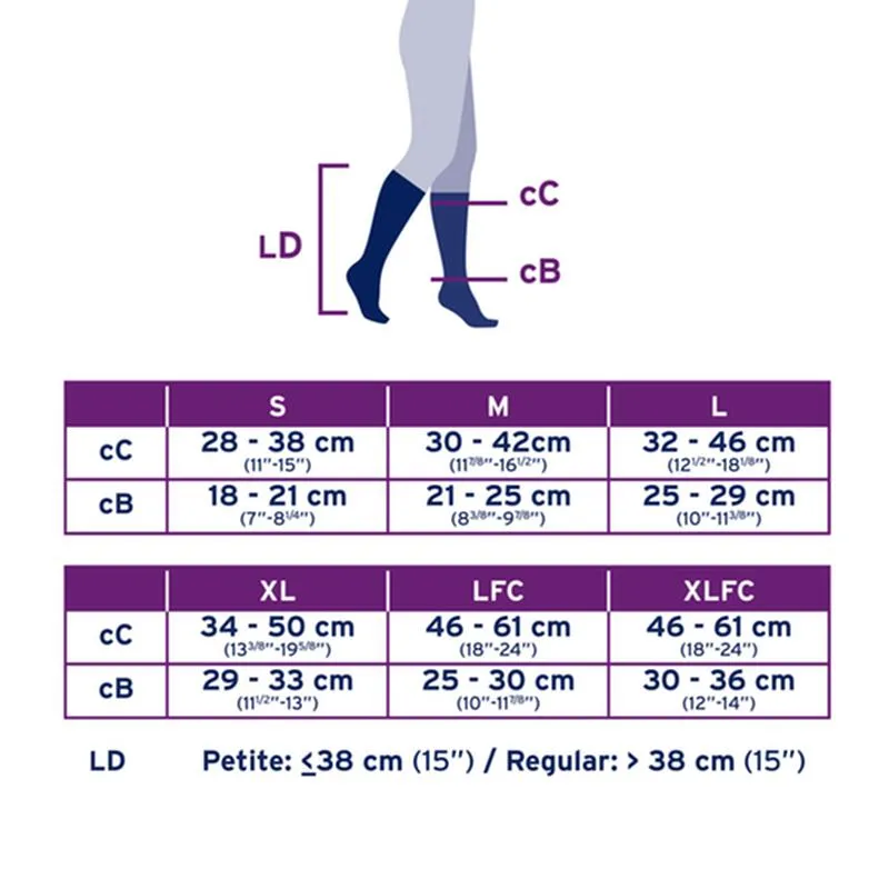 PR/1 JOBST SOFTFIT OPAQUE KNEE HIGH CLOSED TOE, SIZE S, 15-20MMHG, NATURAL