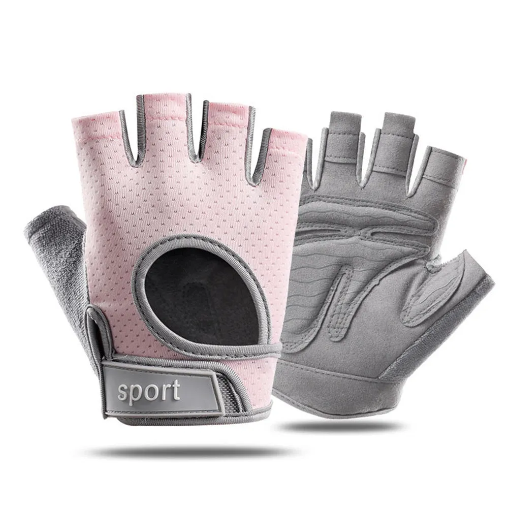 Premium Half Finger Gloves for Gym & Cycling - Anti-Slip Gel Pad Workout Gloves for Men & Women, Fingerless Fitness Gloves, Bicycle Accessories