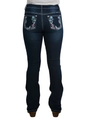 Pure Western Madison Bootcut Ladies Jeans Midnight