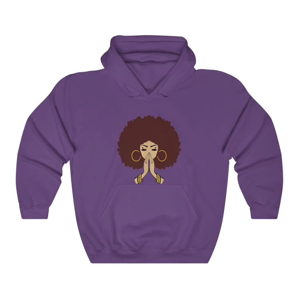 "PEACEFUL" Afro Hoodie