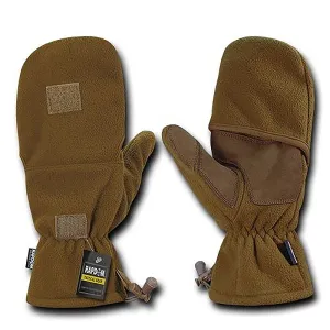 RapDom Fleece Shooter's Mittens Military Patrol Winter Shooting Gloves
