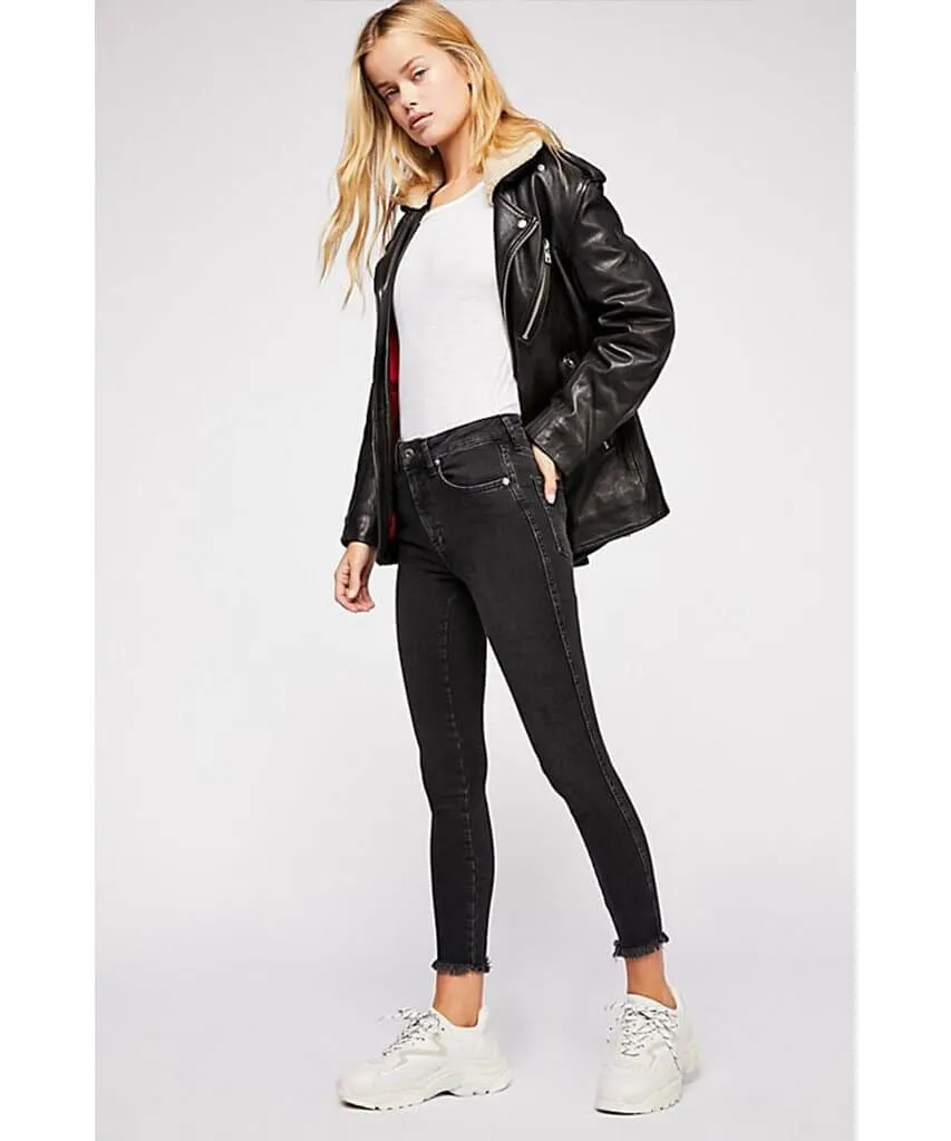 Raw High-Rise Jegging Vintage Black