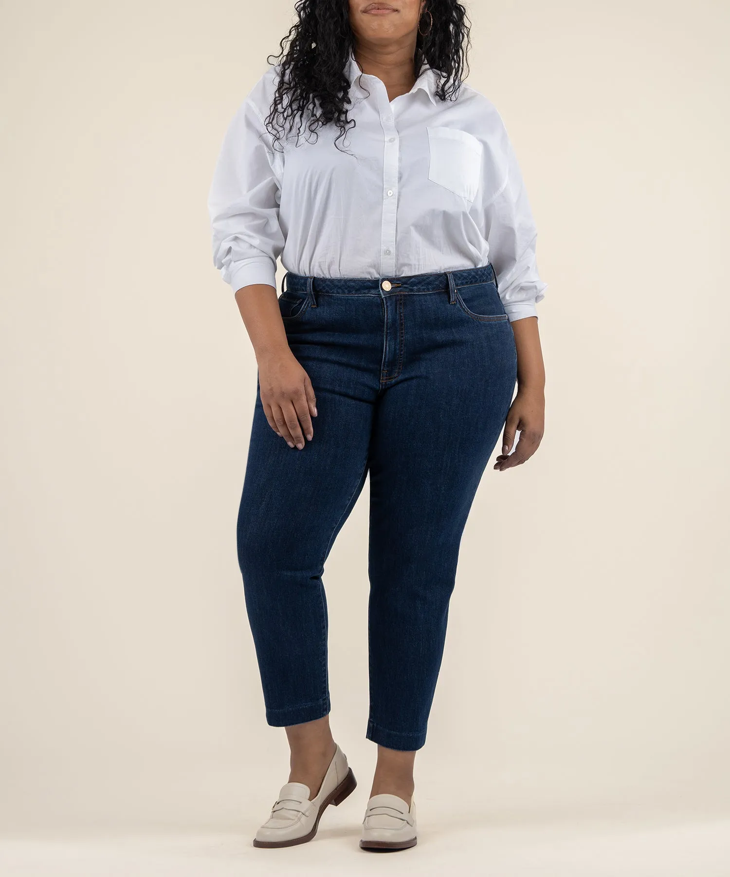 Reese High Rise Straight Leg, Plus