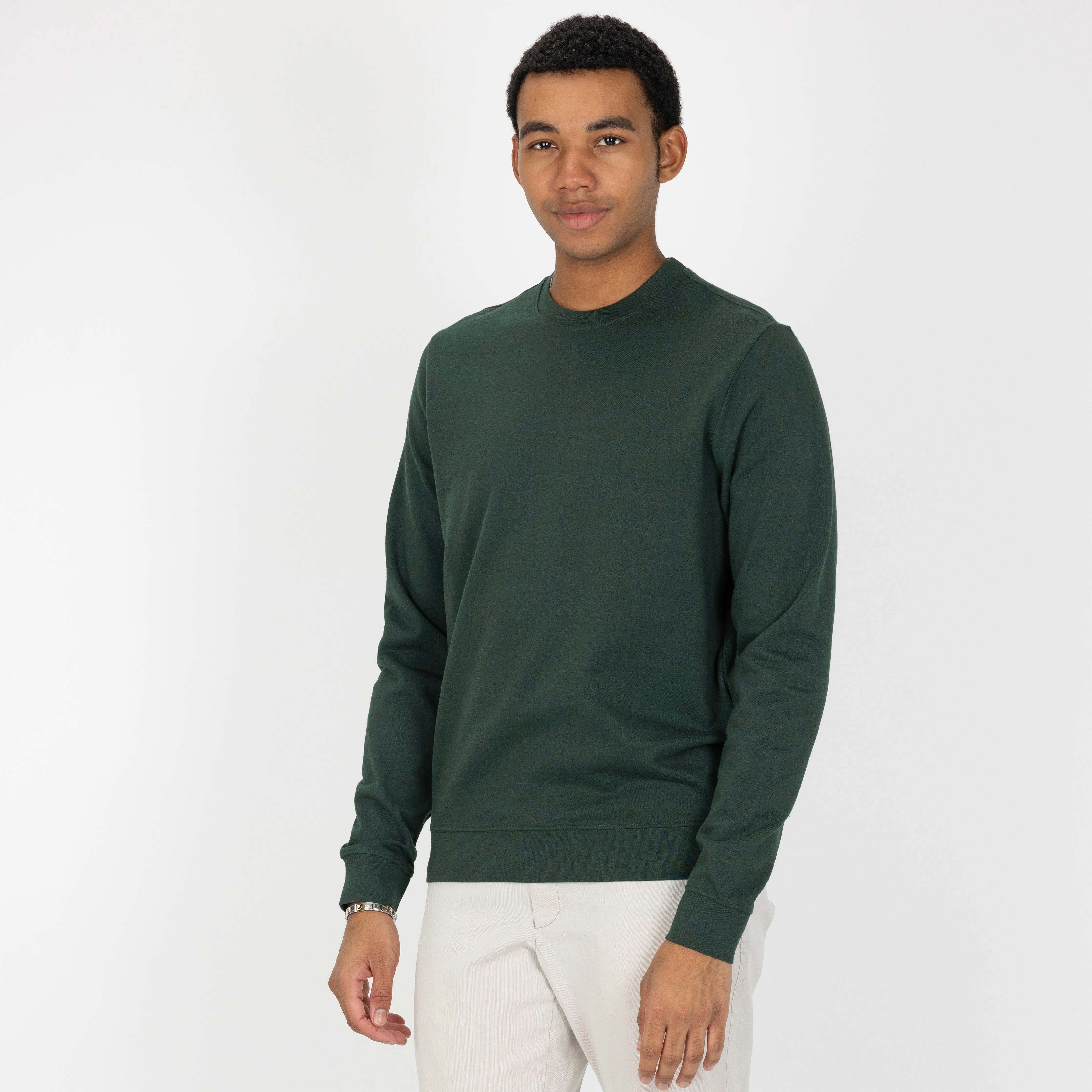 Retro Classic Crew Sweatshirt - Green
