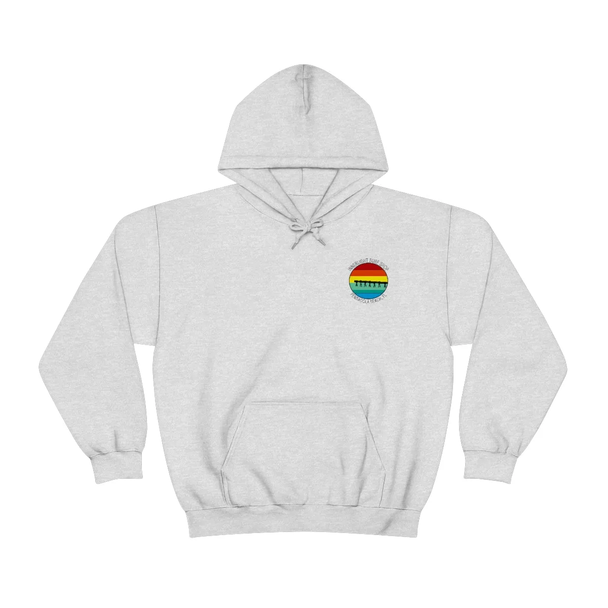 Retro Pier Unisex Hooded Sweatshirt