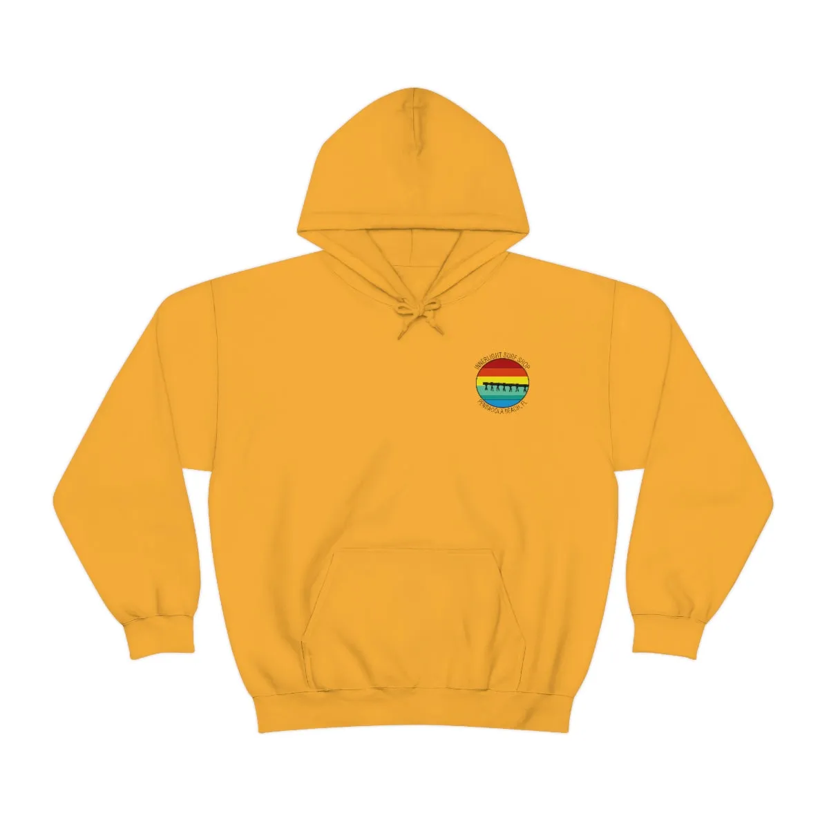 Retro Pier Unisex Hooded Sweatshirt