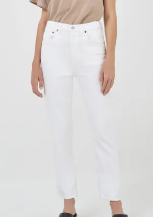 Riley High Rise Straight Crop