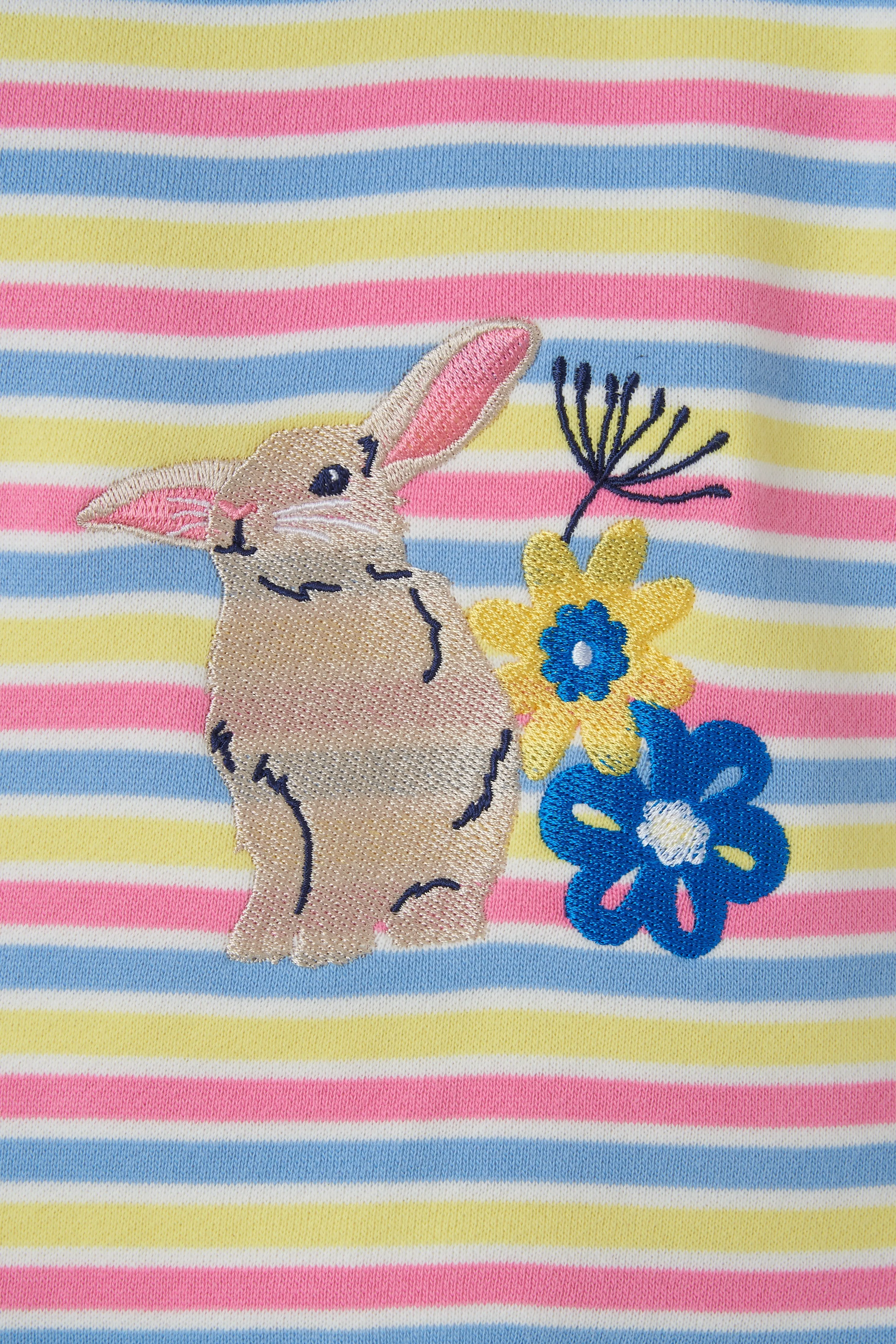 Robyn Girls Half Zip Jersey - Bunny