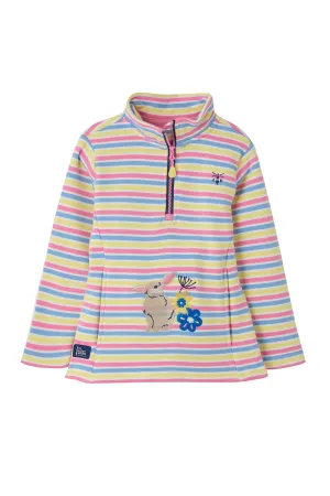 Robyn Girls Half Zip Jersey - Bunny
