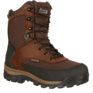 Rocky Men's Core 8" WP 800G Insuldated Pac Outdoor Boot - Brown - FQ0004753