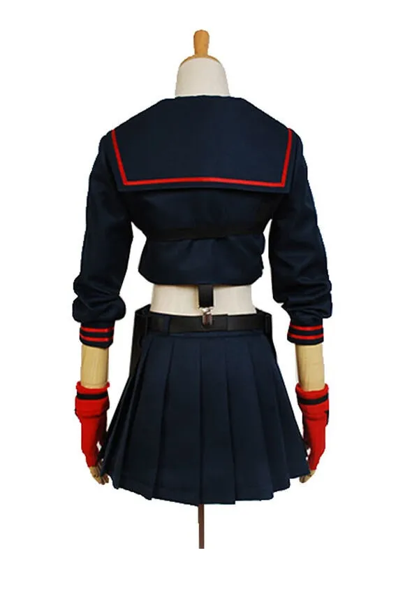 Ryuko Matoi Cosplay Outfit Fighting Battle Costume